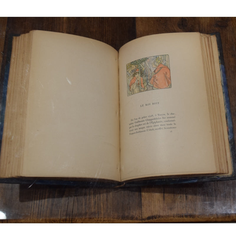 Rare book "Clio" by Anatole France, illustrated by Alphonse Mucha