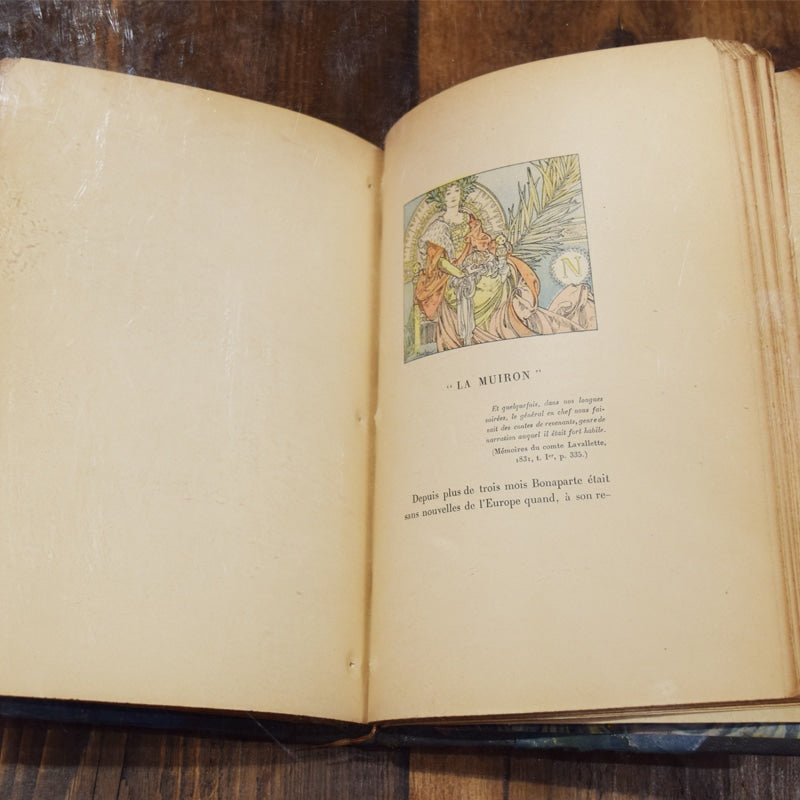 Rare book "Clio" by Anatole France, illustrated by Alphonse Mucha