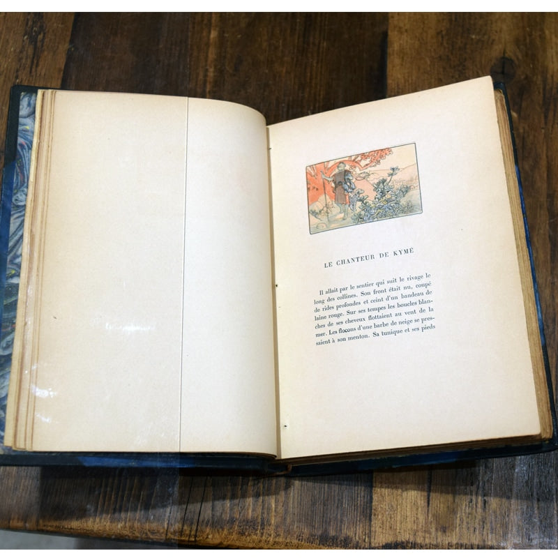 Rare book "Clio" by Anatole France, illustrated by Alphonse Mucha