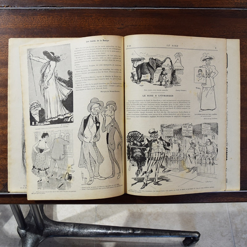 トゥールーズ=ロートレック ≪フォリ・ベルジェールのマルコ兄弟≫『リール誌59号』1895年12月24日