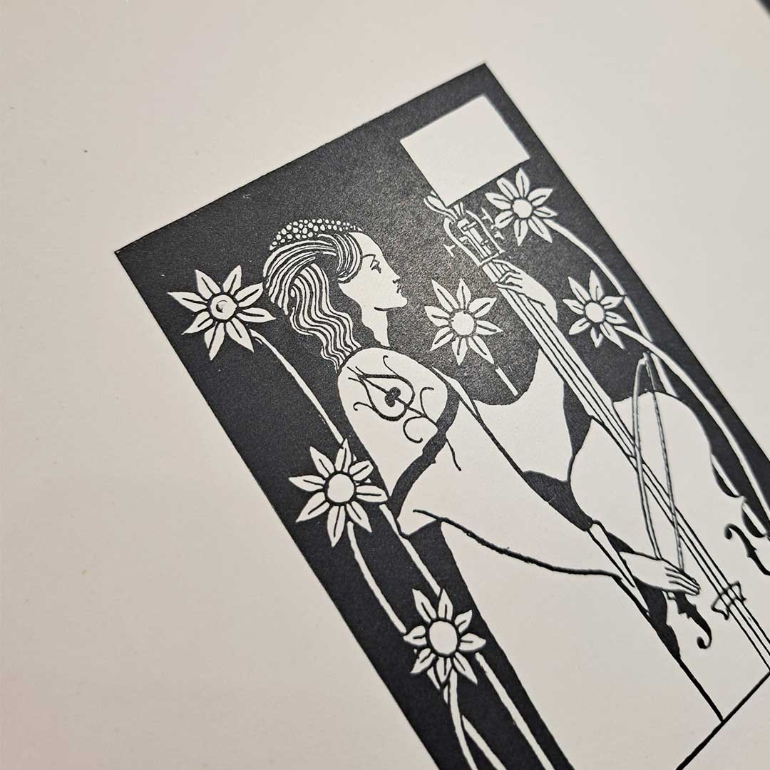 Chapter illustration from Aubrey Beardsley's Le Morte d'Arthur, 1905