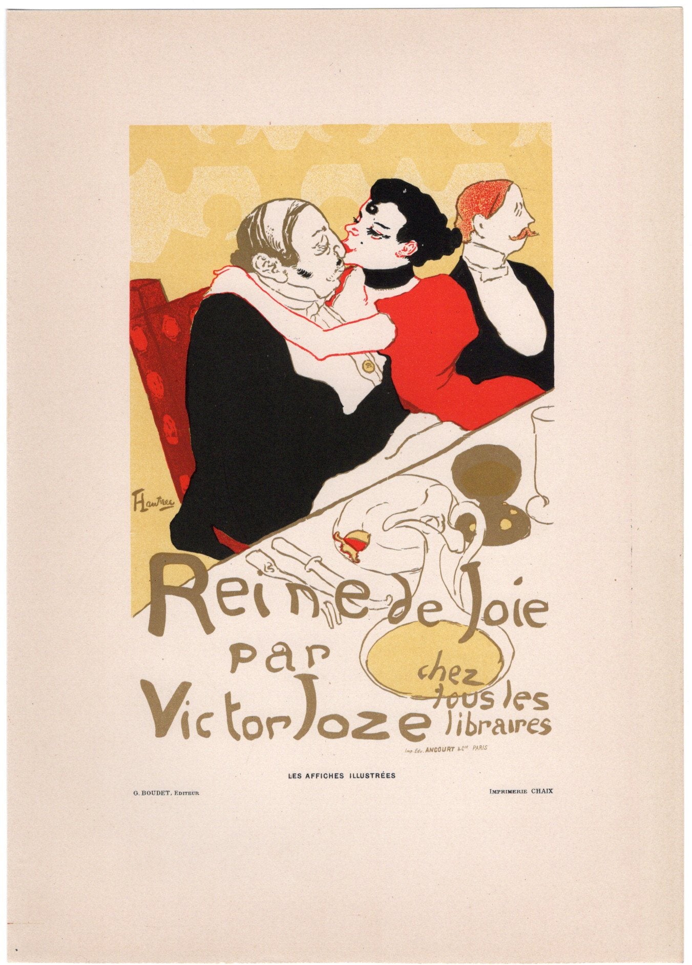 ロートレック「快楽の女王」1896年