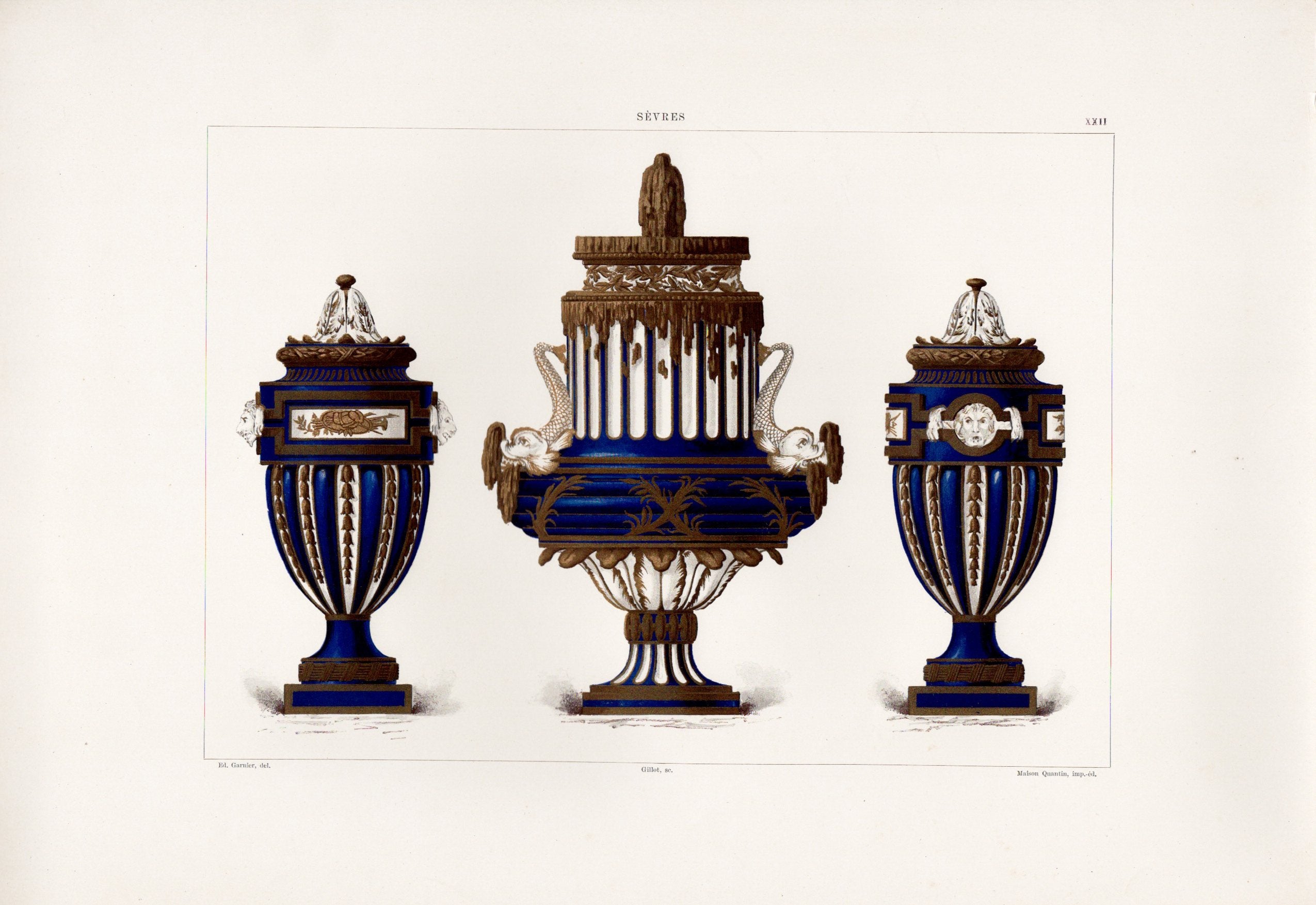 セーブルの軟質磁器「サー・リチャード・ウォレスのコレクション」プレートNo.32