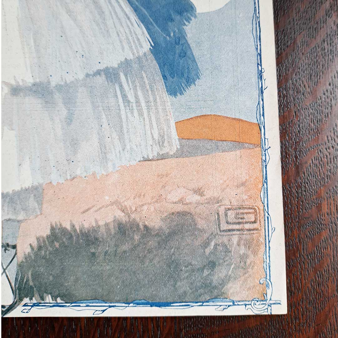 La Vie Parisienne《白い蝶々(1919年3月29日号)》 ジョルジュ・レオネック