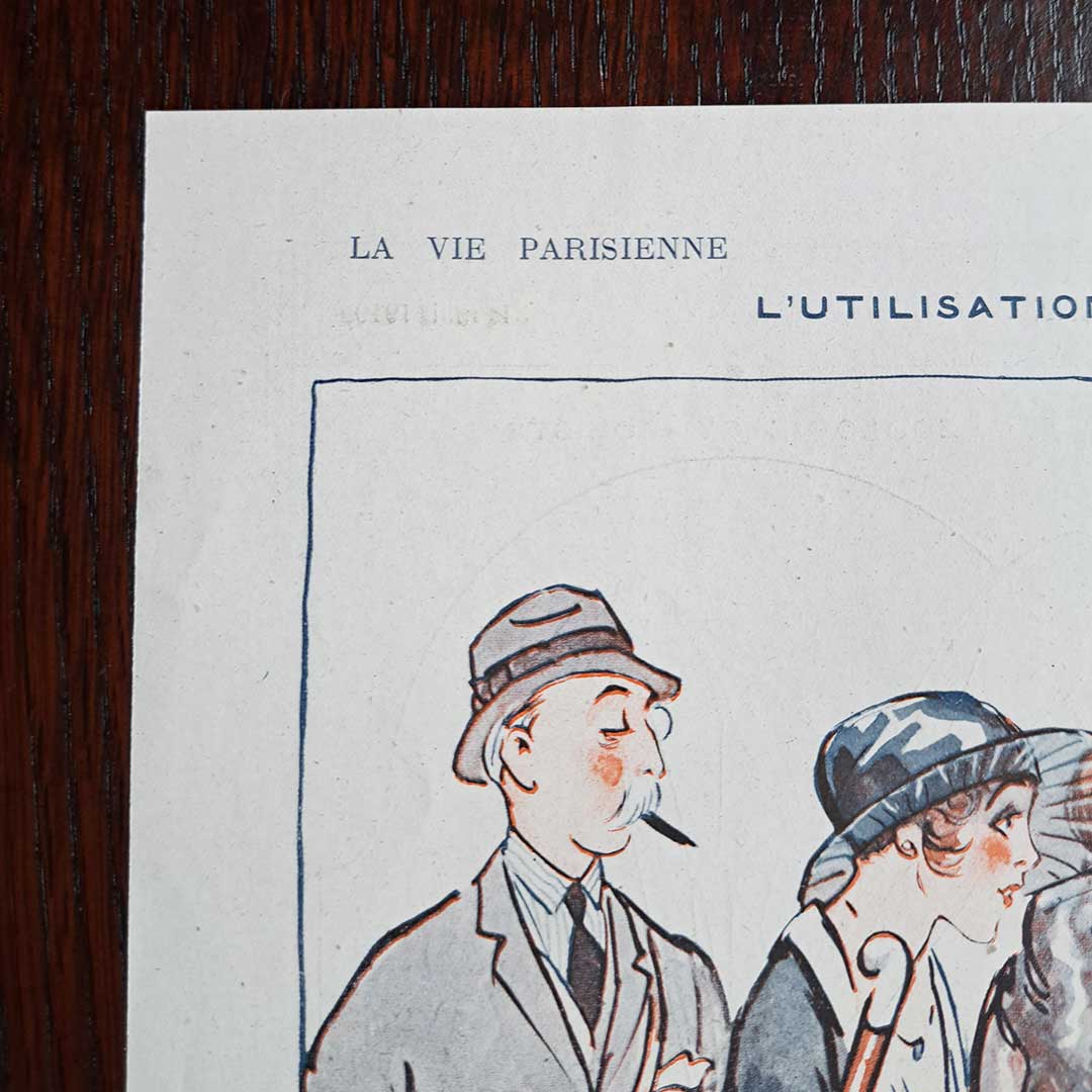 La Vie Parisienne《技能の活用(1919年5月31日号)》G.パヴィ
