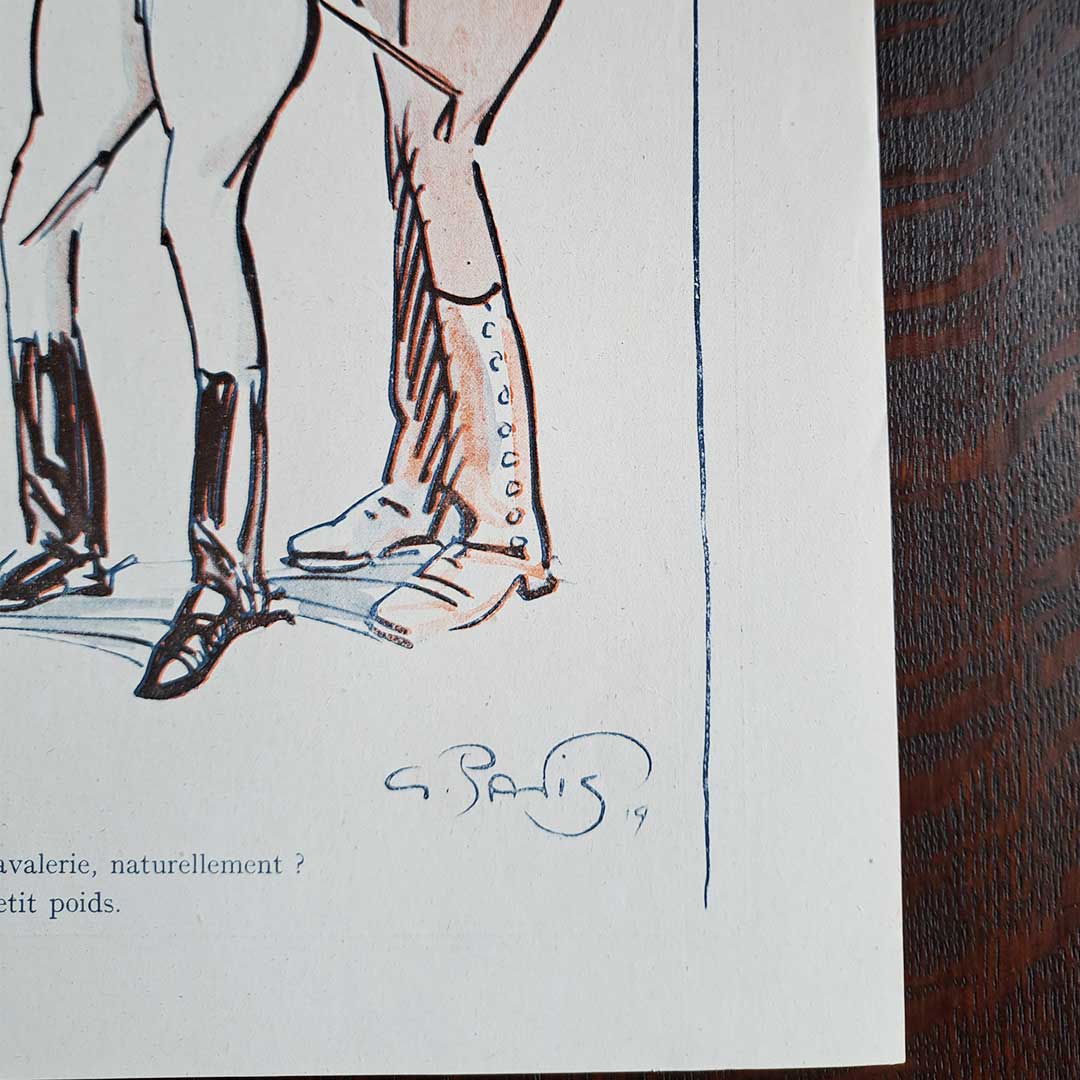 La Vie Parisienne《技能の活用(1919年5月31日号)》G.パヴィ