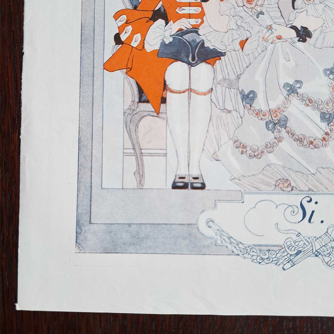 ジョルジュ・バルビエ ≪La Vie Parisienne(1922年5月6日号)》