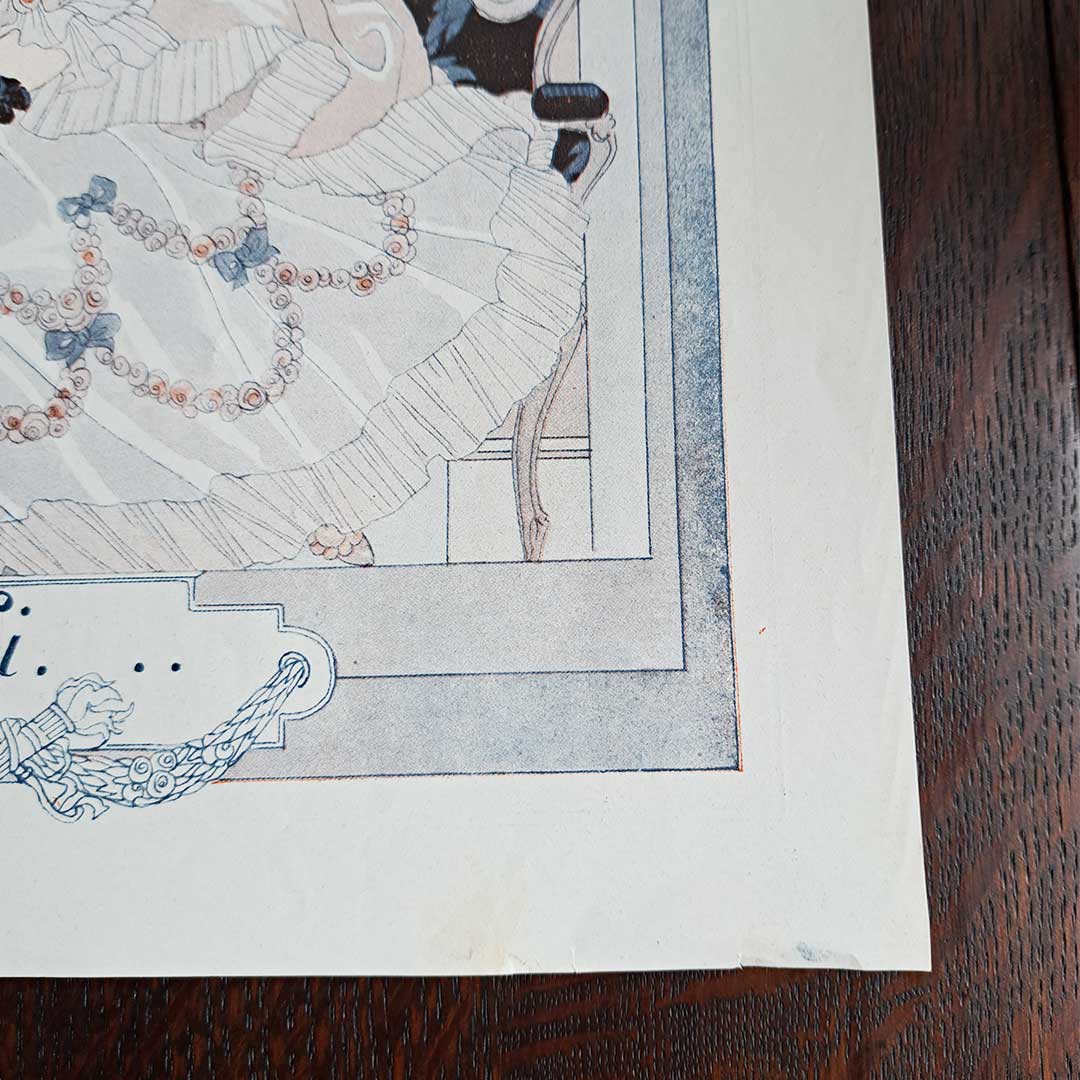 ジョルジュ・バルビエ ≪La Vie Parisienne(1922年5月6日号)》