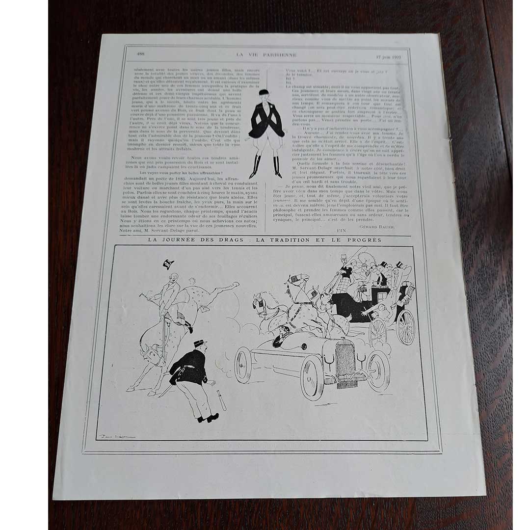 La Vie Parisienne《初心者への助言(1922年6月17日号)》ルネ・プレジュラン