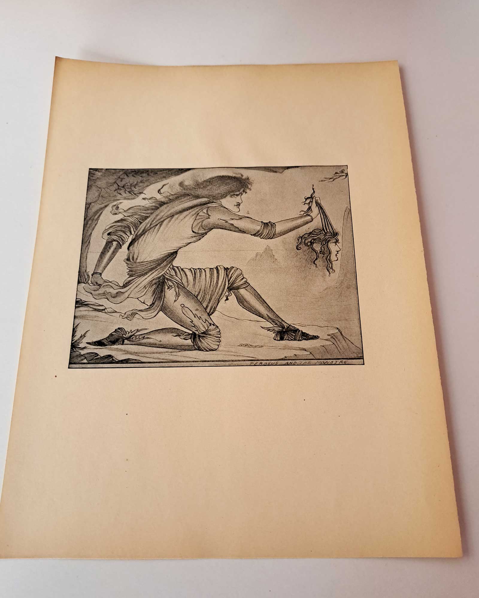 Aubrey Beardsley, "Perseus and the Monsters", c.1900, print from pencil drawing