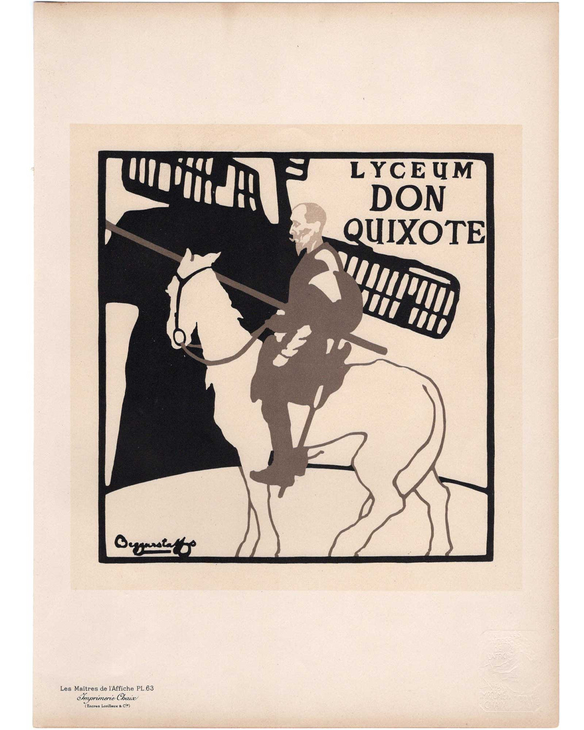 ベガースタッフ ≪ドン・キホーテ≫ 1897年