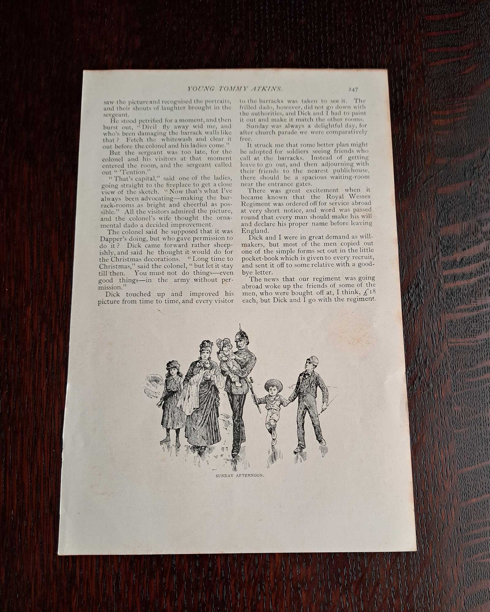 シャーロック・ホームズ《花婿失踪事件》(タイトルページ)/挿絵無し(1891年)
