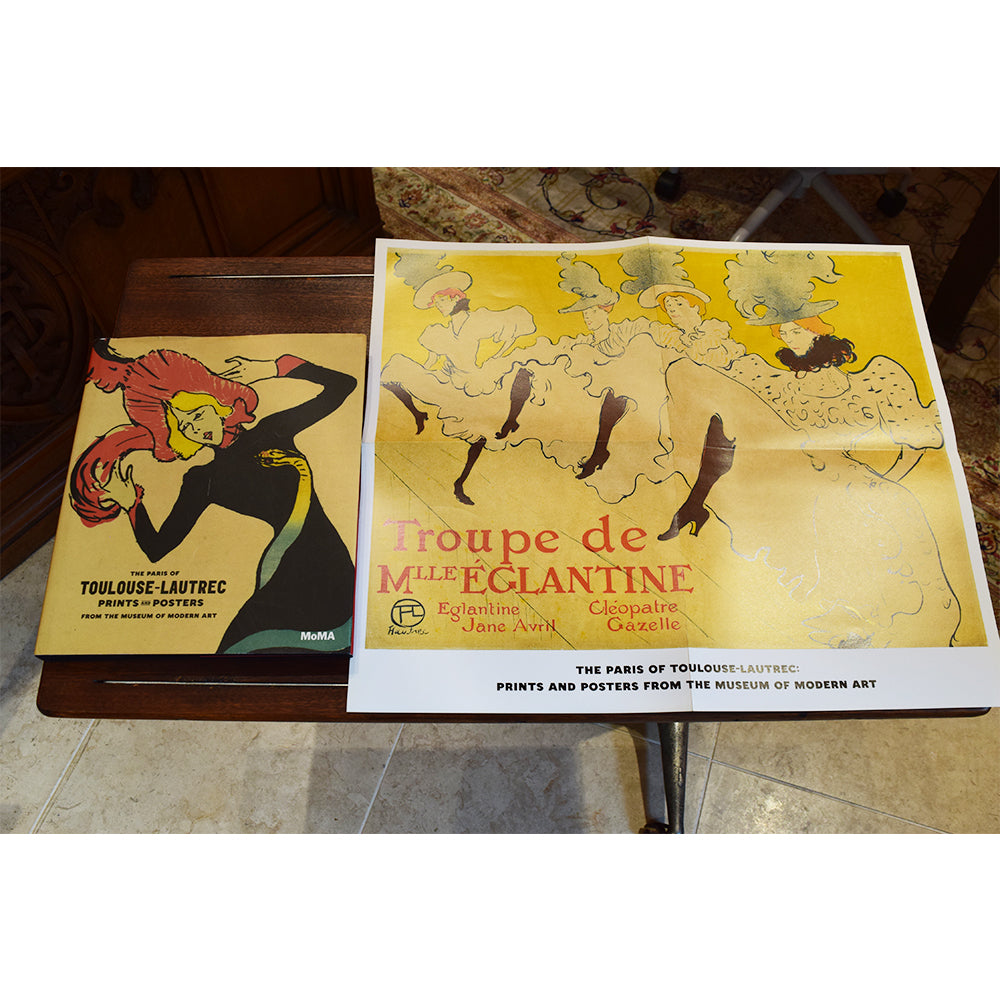The Paris of Toulouse-Lautrec: Prints and Posters from MoMA|ロートレック展 図録+複製ポスター付き(2014年)