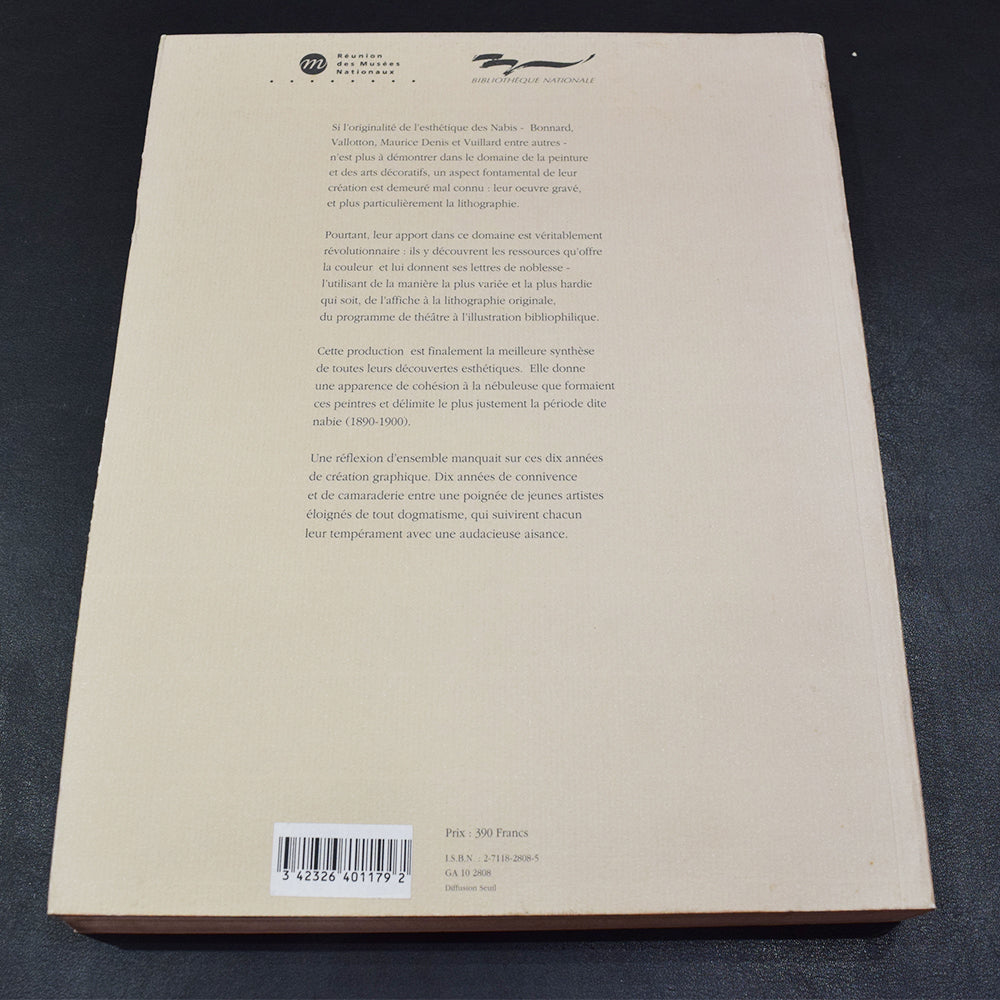 LA NÉBULEUSE NABIE | Nabi Study Book (1993, French, published by the National Library of France)