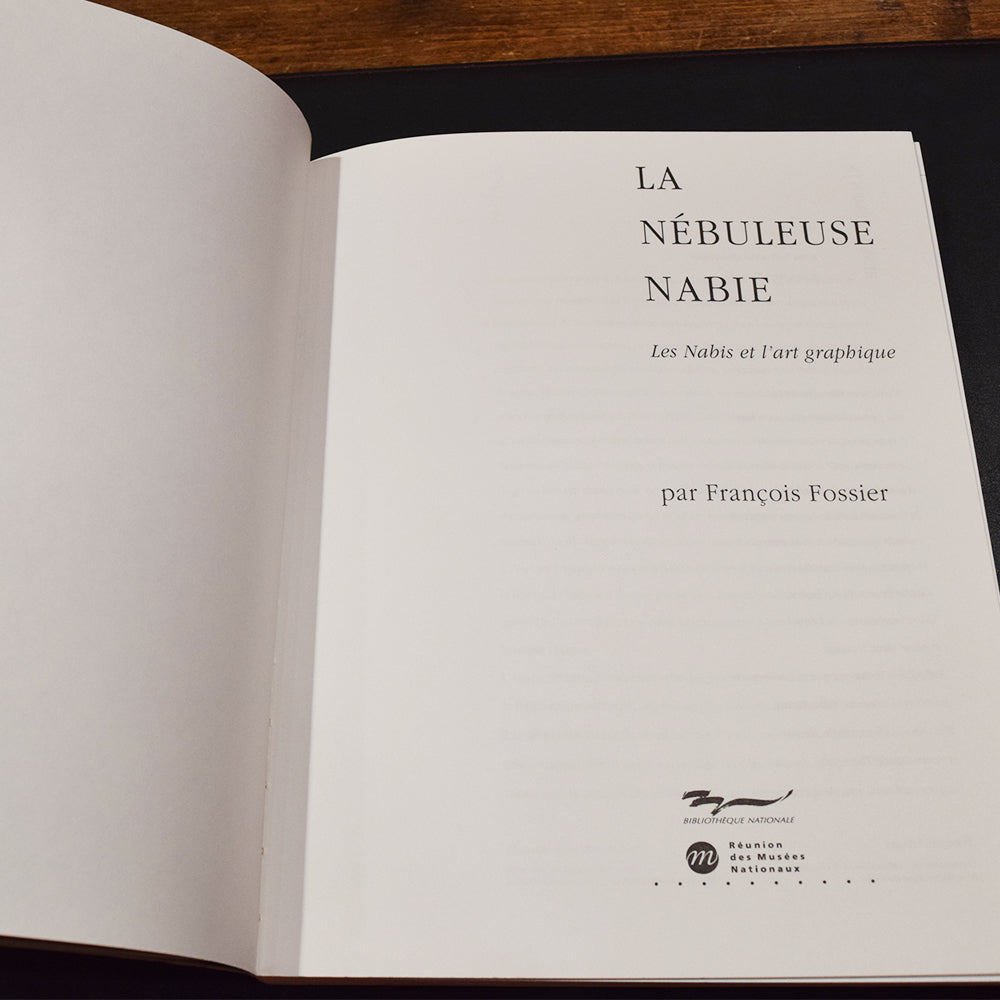 LA NÉBULEUSE NABIE | Nabi Study Book (1993, French, published by the National Library of France)