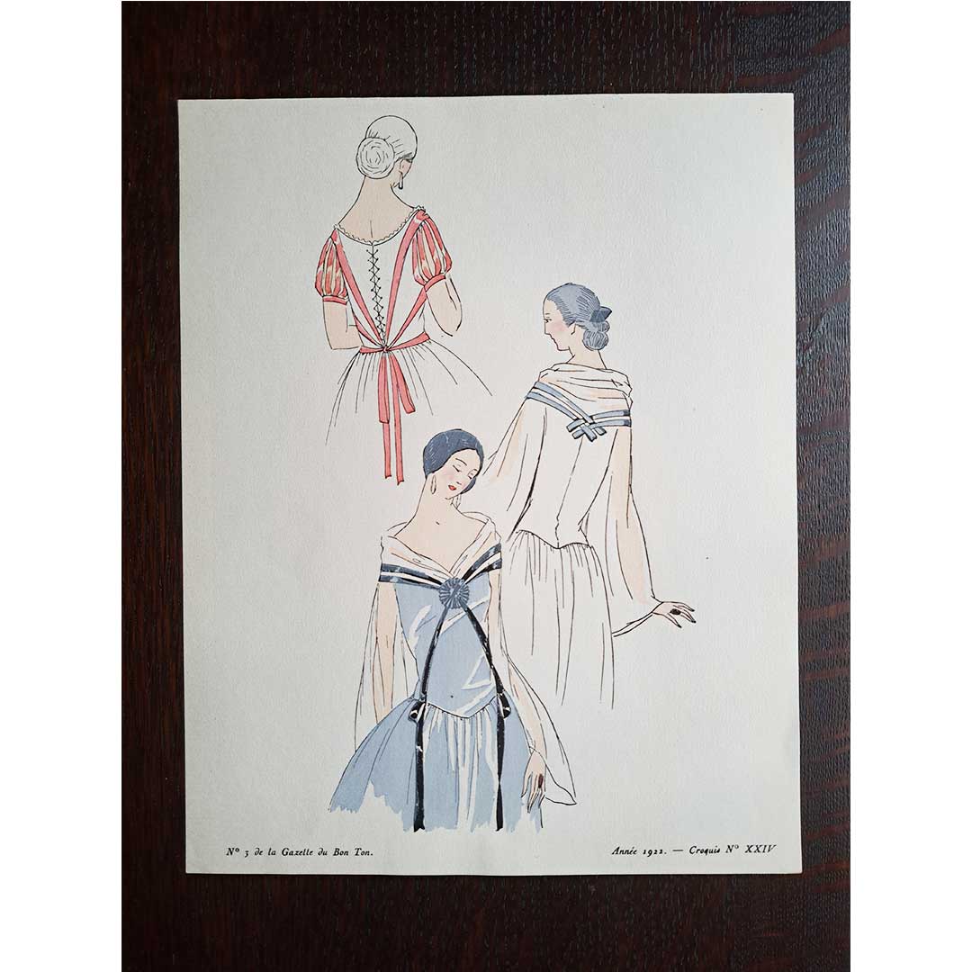 アール・デコ「ガゼット・デュ・ボン・トン」1922年