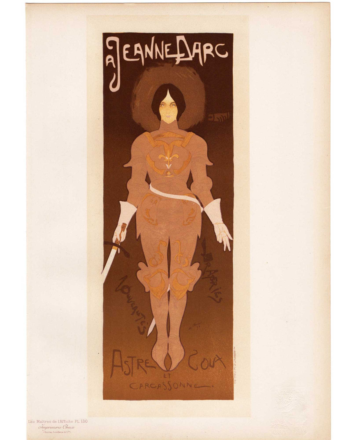 ジョルジュ・ド・フール ≪ジャンヌ・ダルク≫ 1898年｜絵画 
