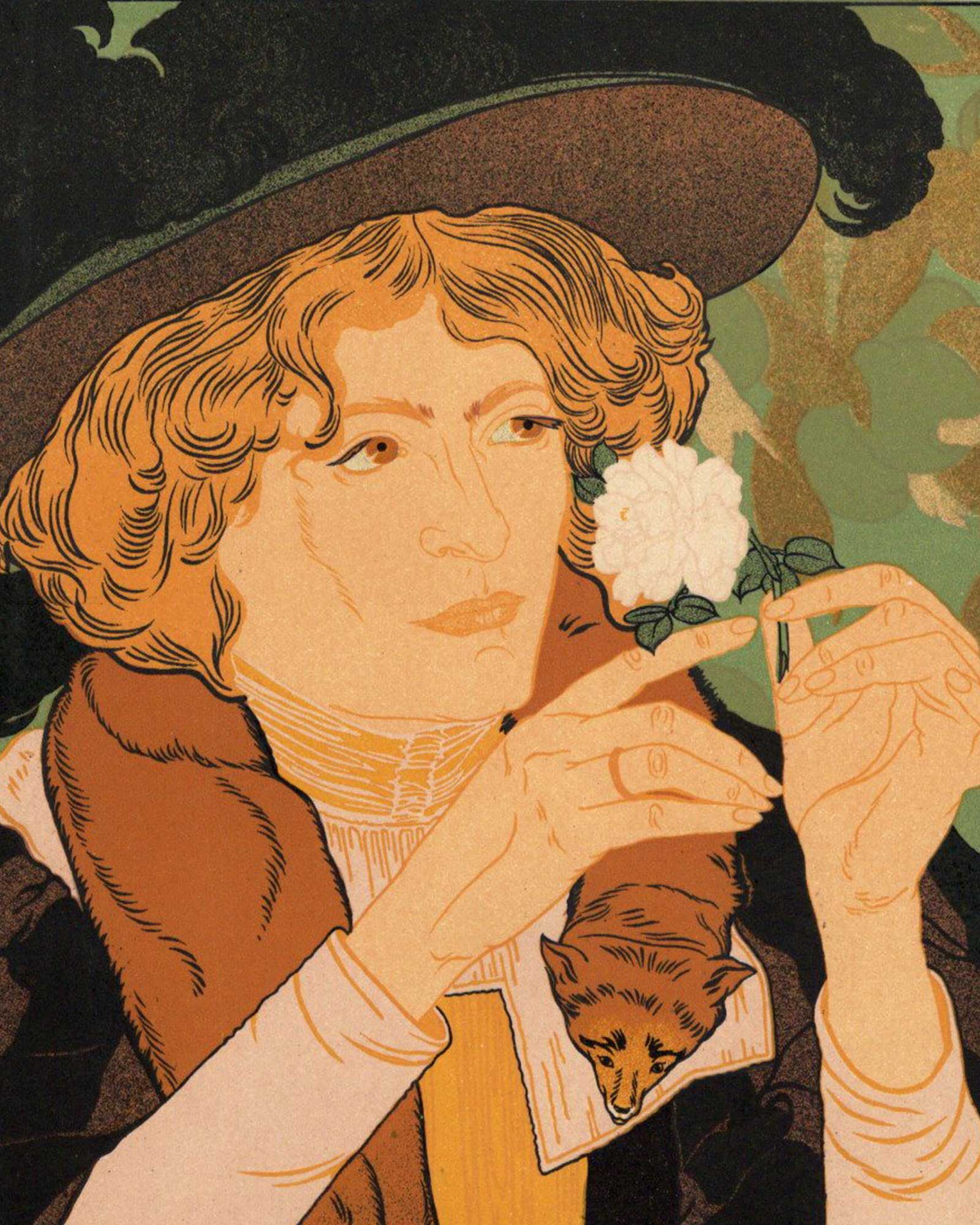 ジョルジュ・ド・フール ≪サロン・デ・サン 第5回目の展覧会≫ 1896年より女性閣外
