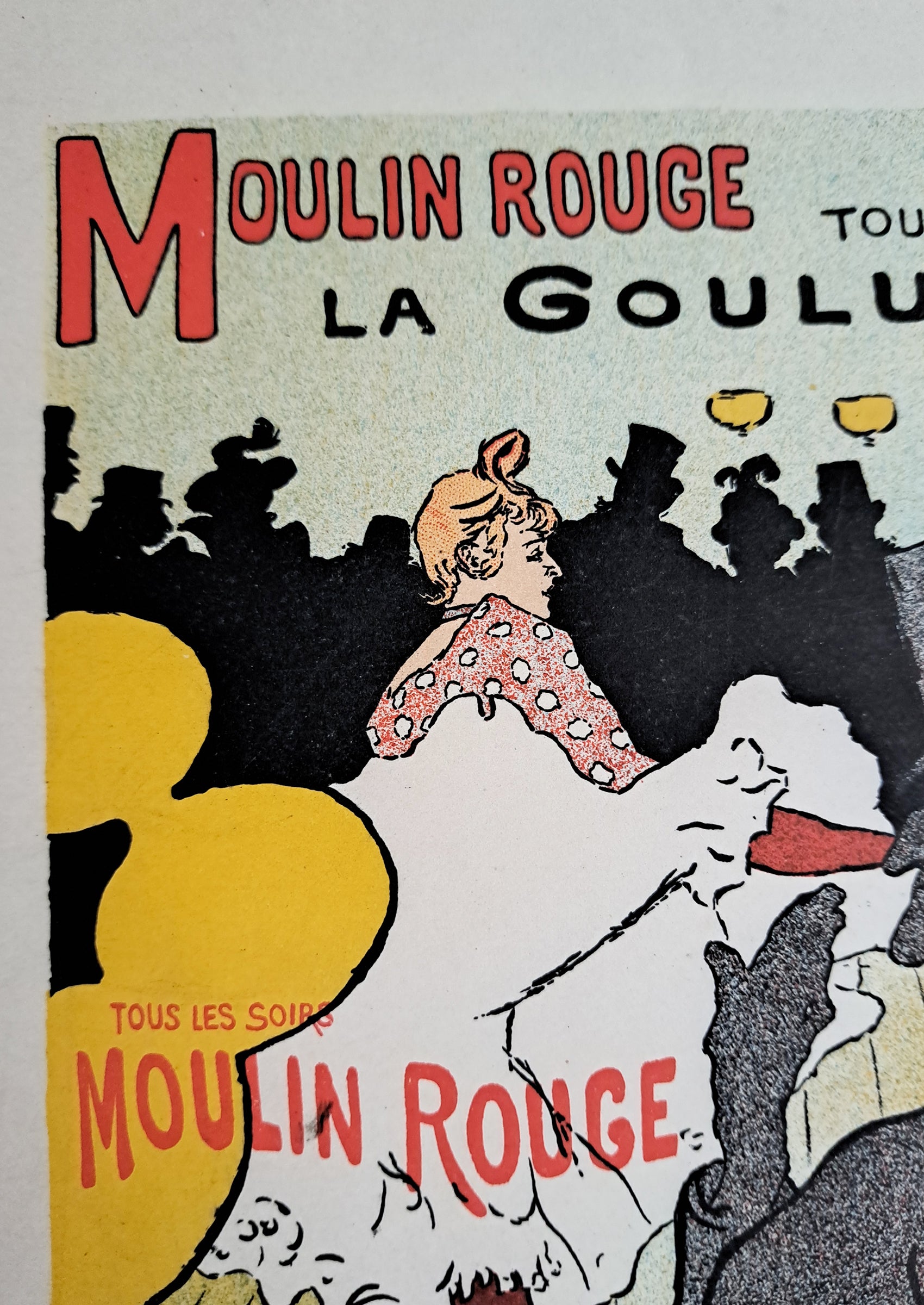 トゥールーズ=ロートレック ≪ムーラン・ルージュ・ラ・グーリュ《仮面舞踏会》≫ (Les Affiches Illustréesより)
