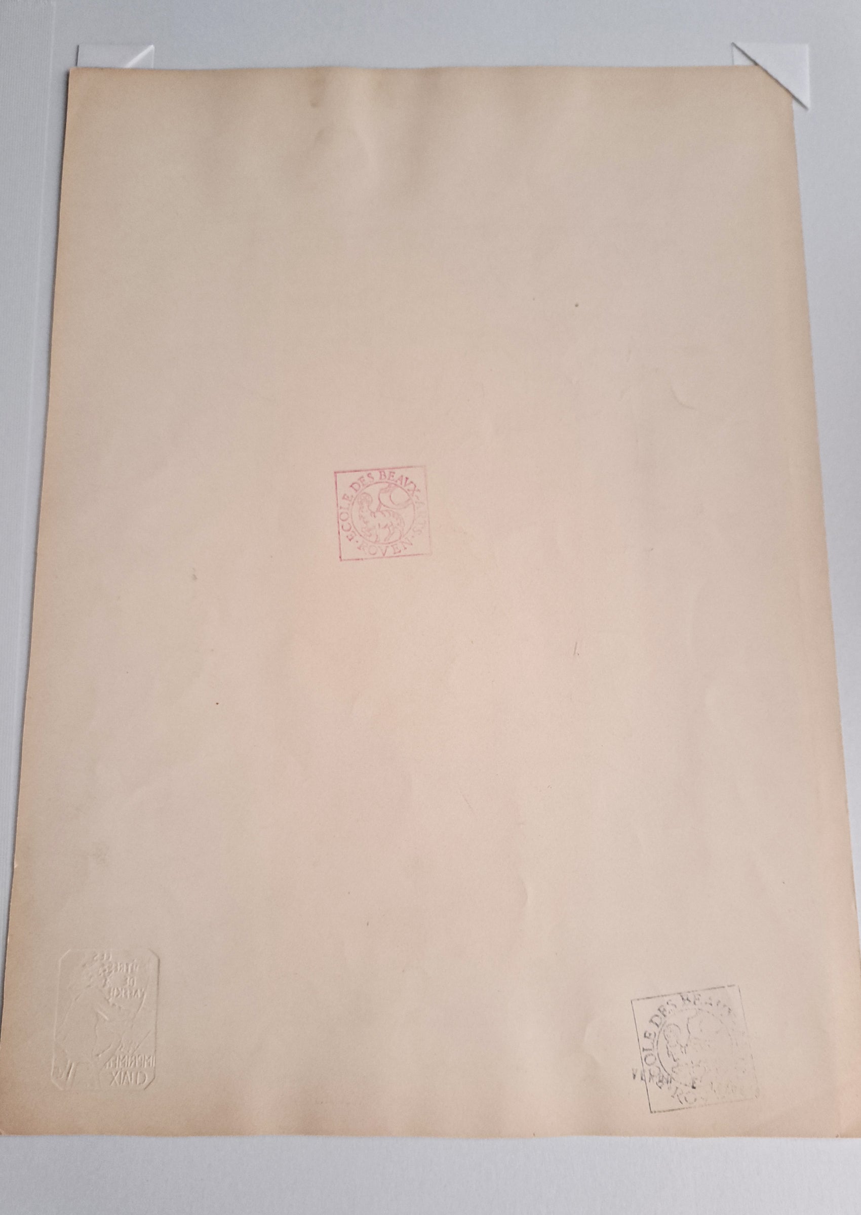 Toulouse-Lautrec "Jane Avril" (from Les Maîtres de l'Affiche) (former collection of the Rouen School of Fine Arts)