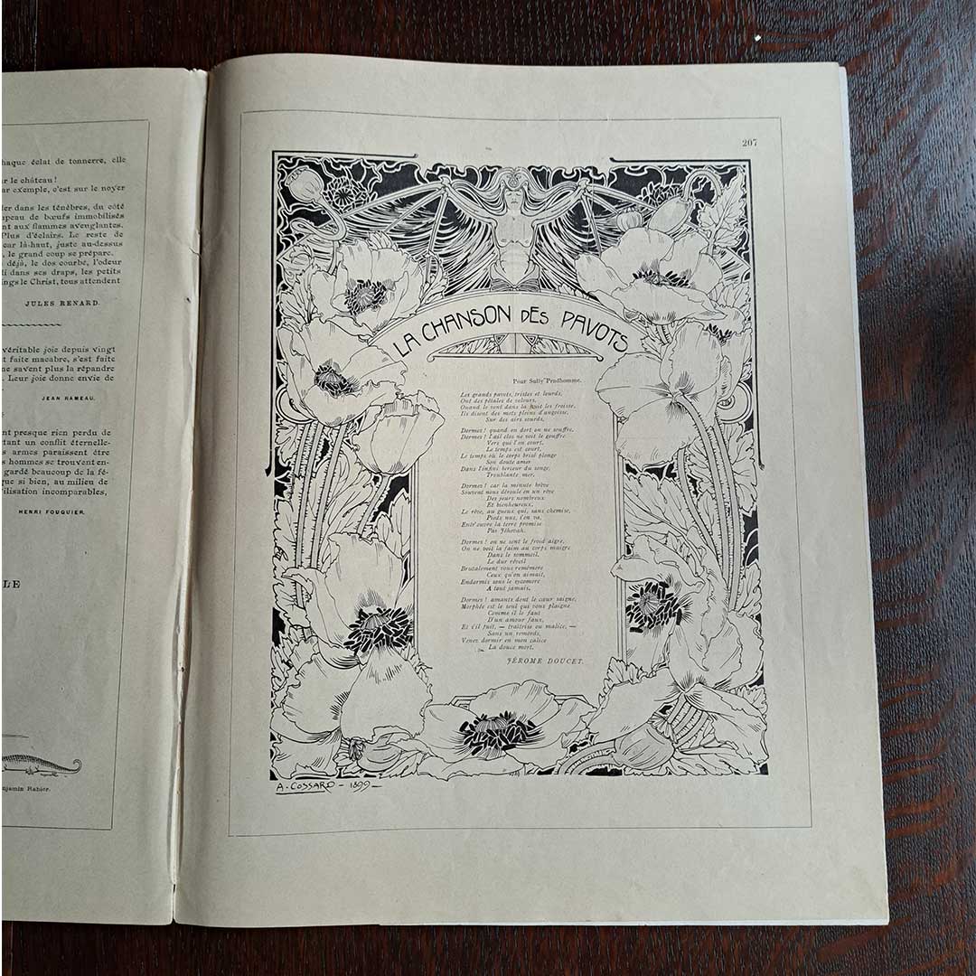 Alphonse Mucha "Cocorico No. 19"