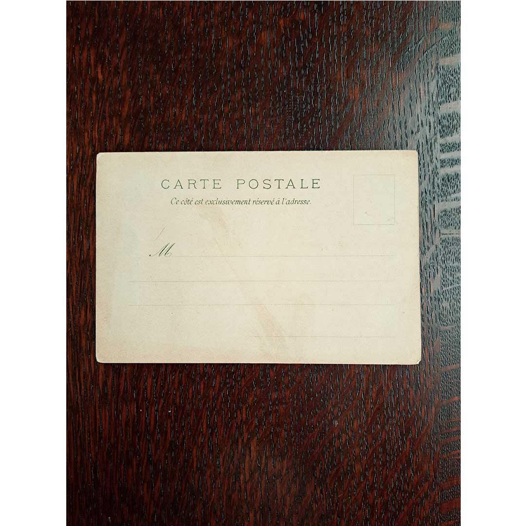 アルフォンス・ミュシャ ≪夏―四季≫ 1900年 アンティーク絵はがき