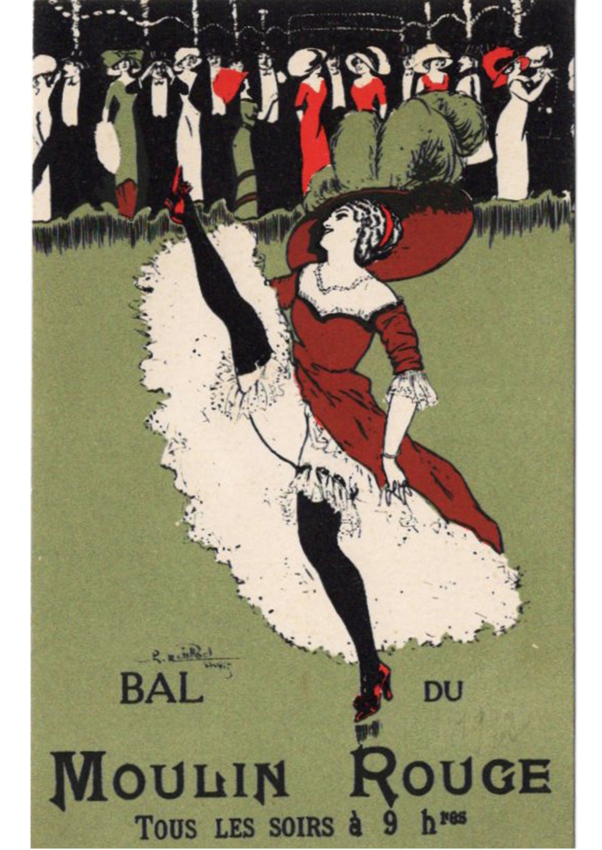 シャルル・ナイヨ ≪ムーラン・ルージュの舞踏会≫ 1910年頃 
