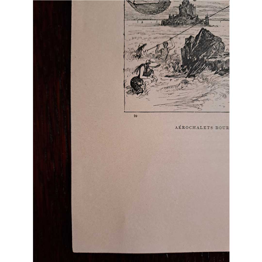 アルベール・ロビダ≪飛行別荘≫『20世紀』