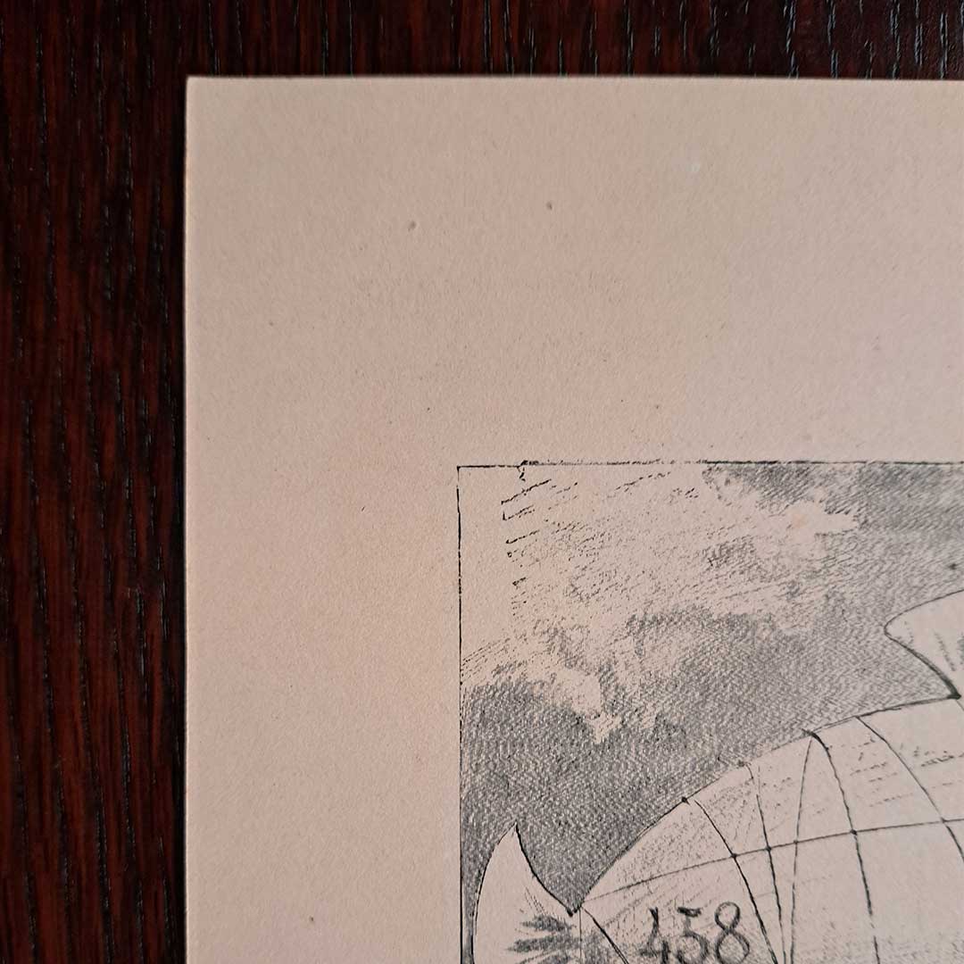 Albert Robida, "The General Company's Airship 'Aeronef'" from "The 20th Century"