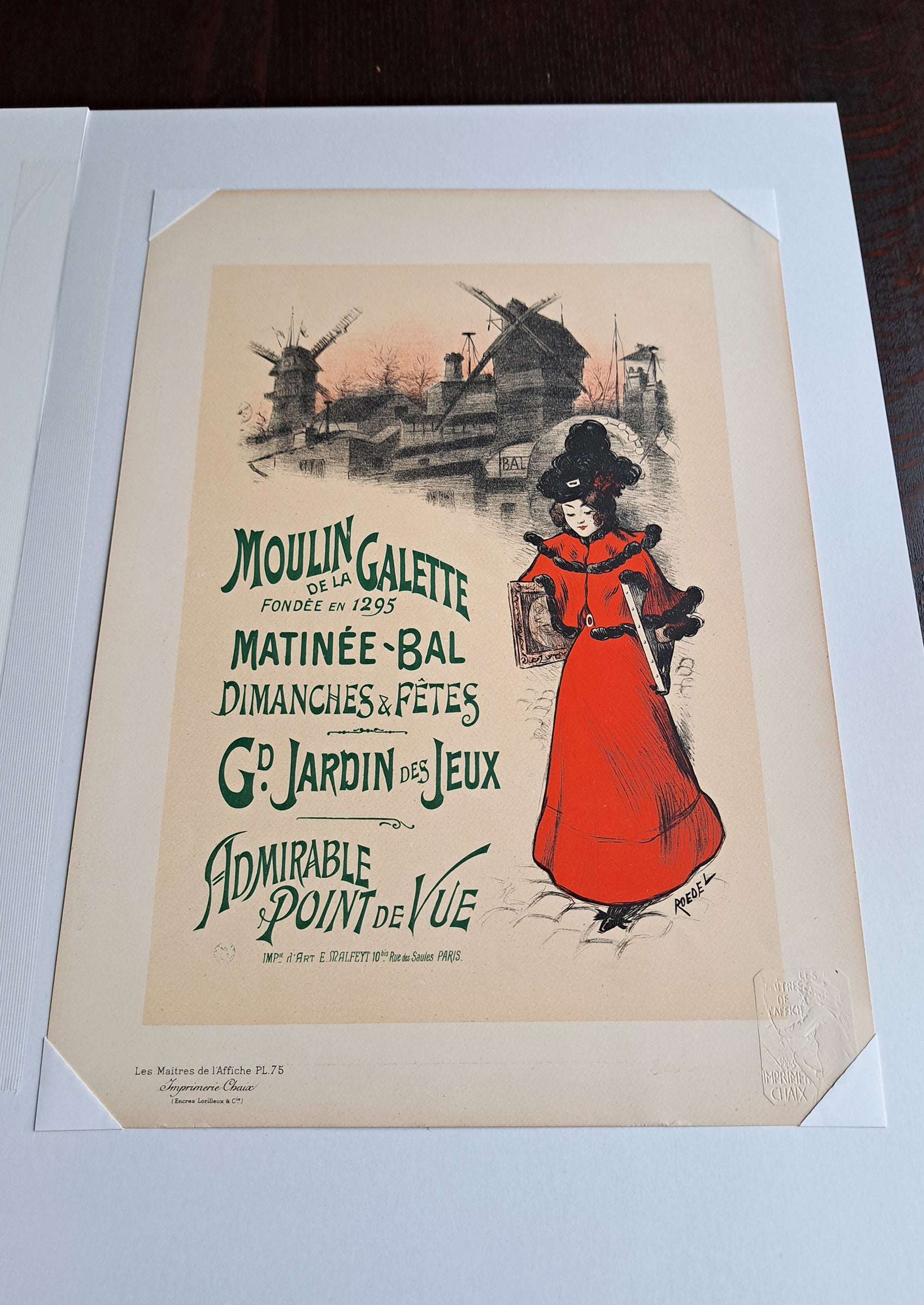 ローデル ≪ムーラン・ド・ラ・ギャレット≫ 1897年の俯瞰写真