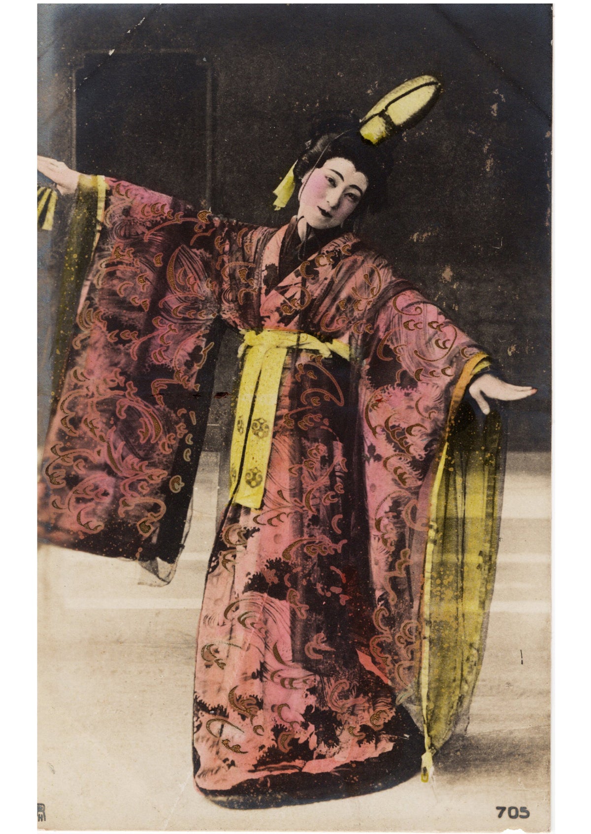 ≪川上貞奴≫ 1900年頃 アンティーク写真絵はがき