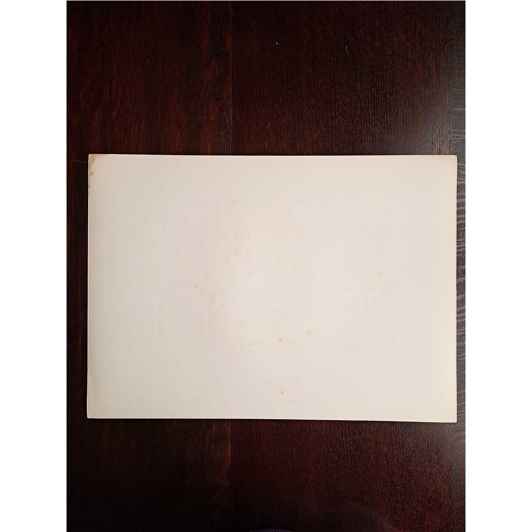 Sèvres soft porcelain "Decorative furniture plates" Plate No. 48