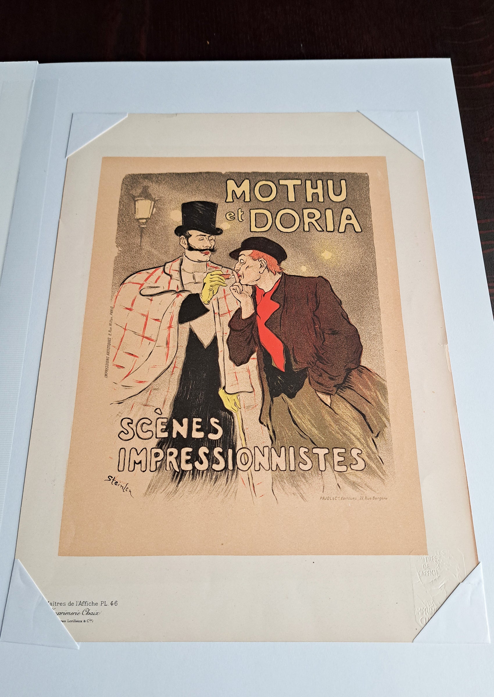 スタンラン ≪モテュとドリア≫ 1896年の俯瞰写真