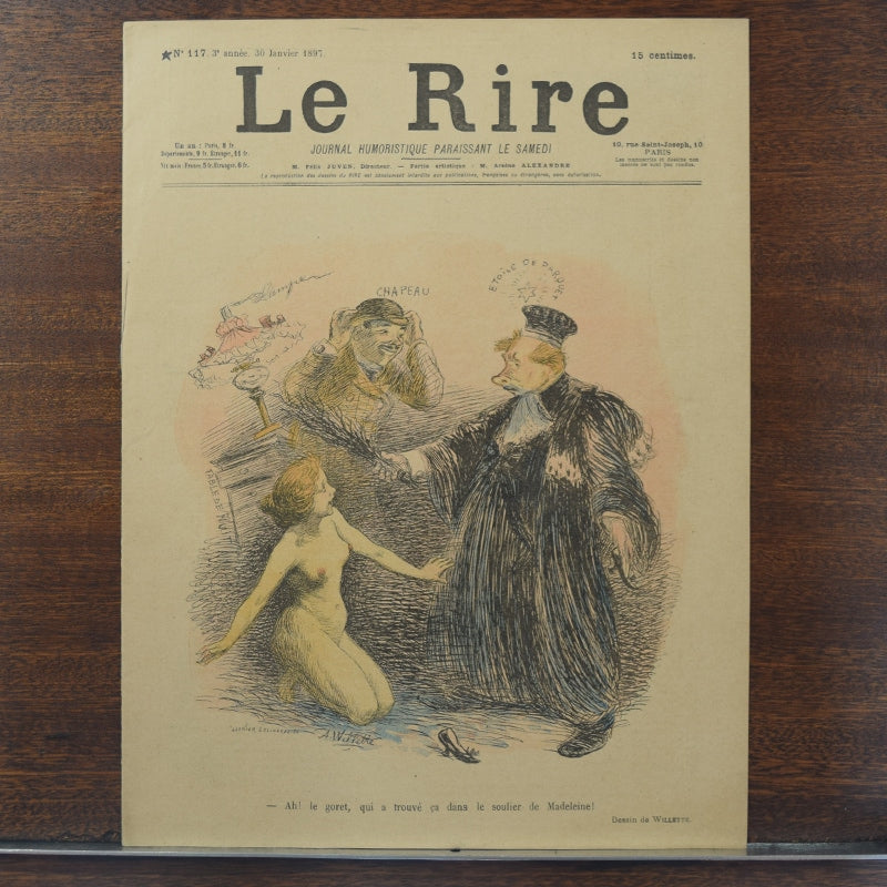 トゥールーズ＝ロートレック ≪バロン≫『リール誌117号』1897年1月30日