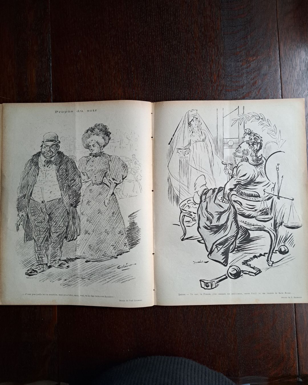 トゥールーズ＝ロートレック ≪バーで踊るショコラ≫『リール誌73号』1896年3月28日