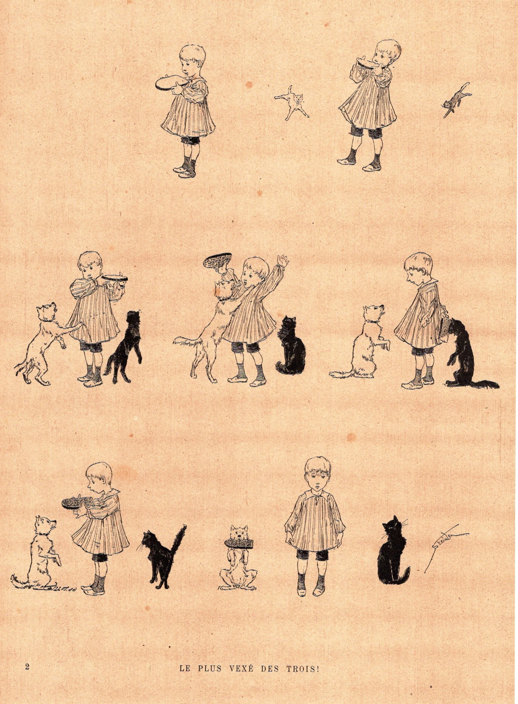 スタンラン「誰が一番損をした」『猫たち』より