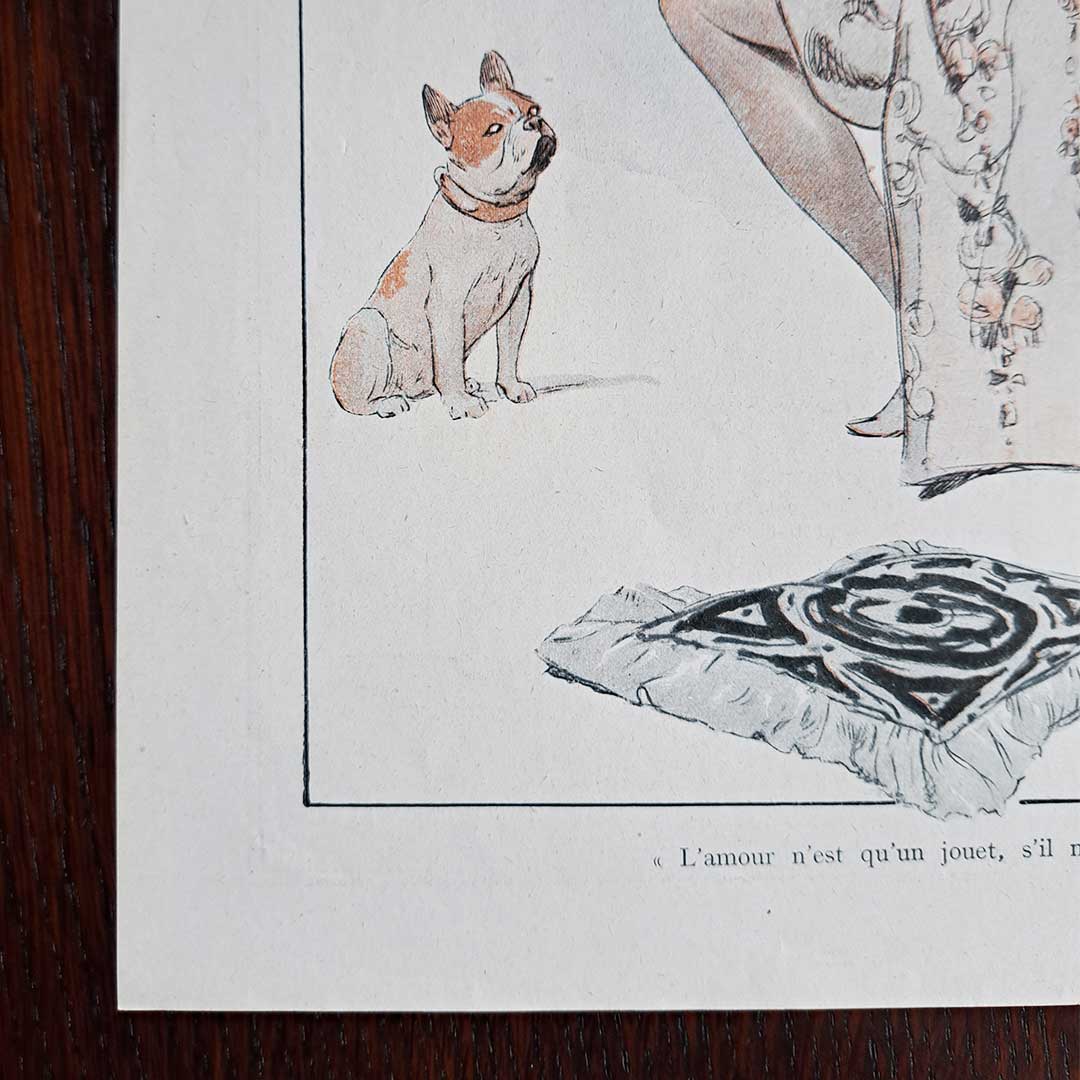 La Vie Parisienne《L'ENFANT MARTYR》1919年4月5日号　ルイ・ヴァレ