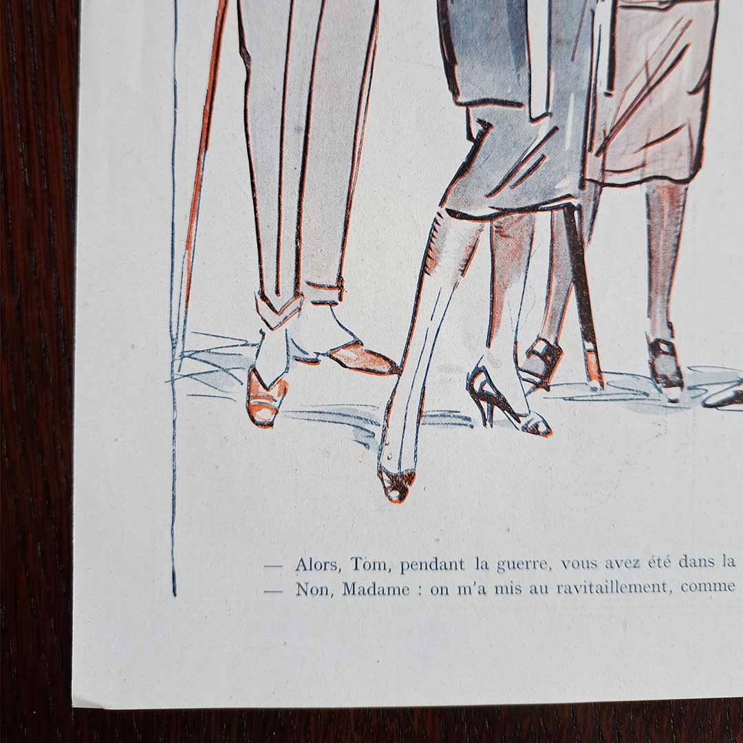 La Vie Parisienne《技能の活用（1919年5月31日号）》G.パヴィ