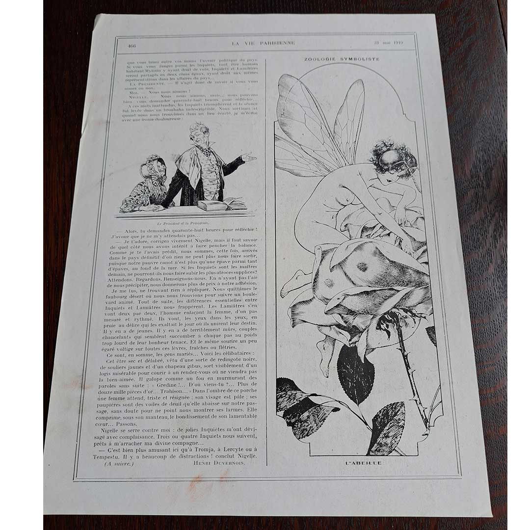 La Vie Parisienne《技能の活用（1919年5月31日号）》G.パヴィ