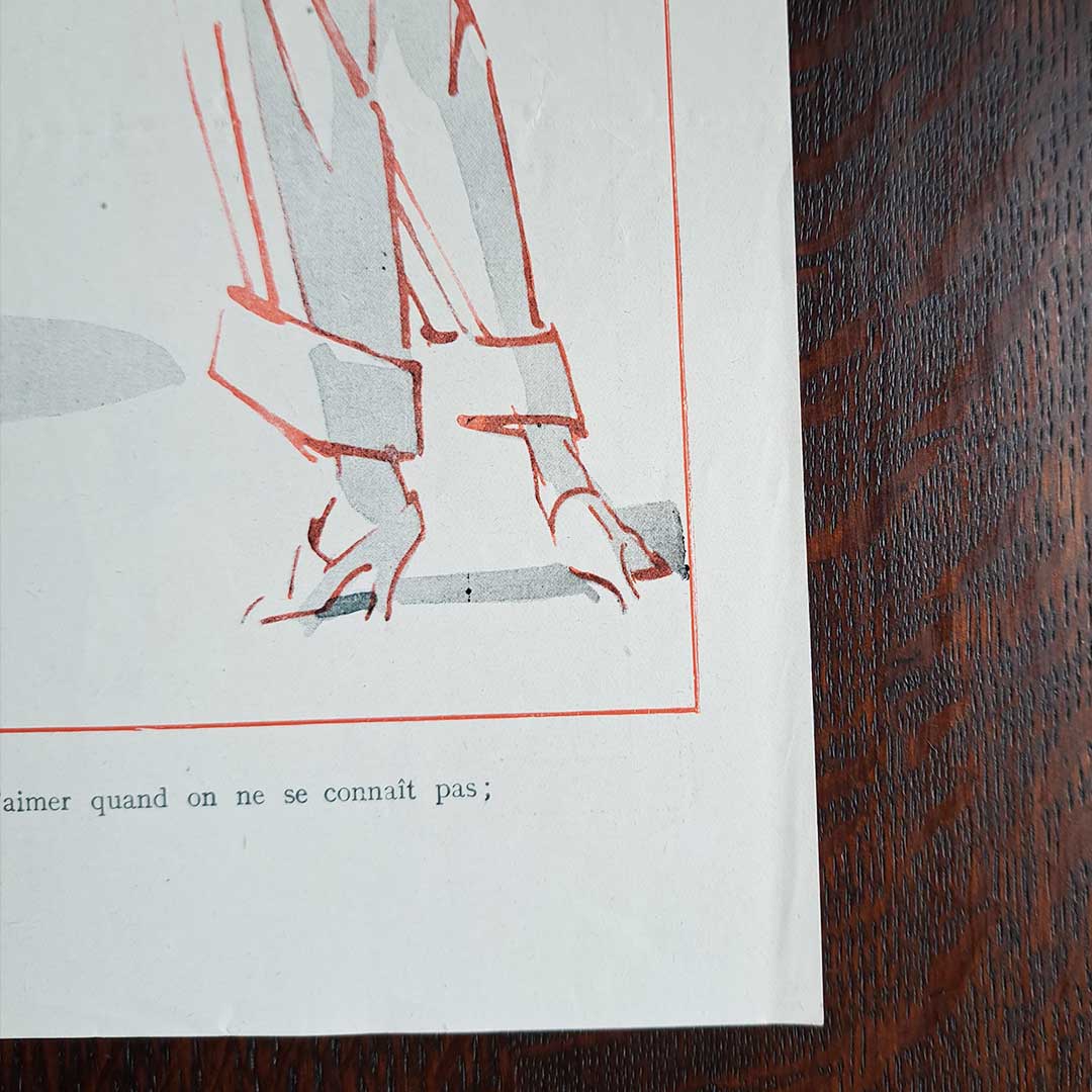 La Vie Parisienne《初心者への助言（1922年6月17日号）》ルネ・プレジュラン