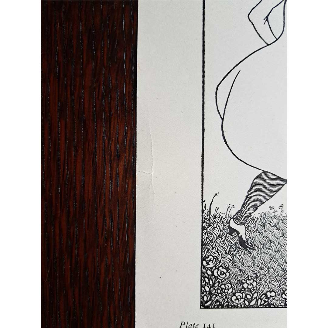 オーブリー・ビアズリー ≪我アルカディアにもあり≫　1900年頃