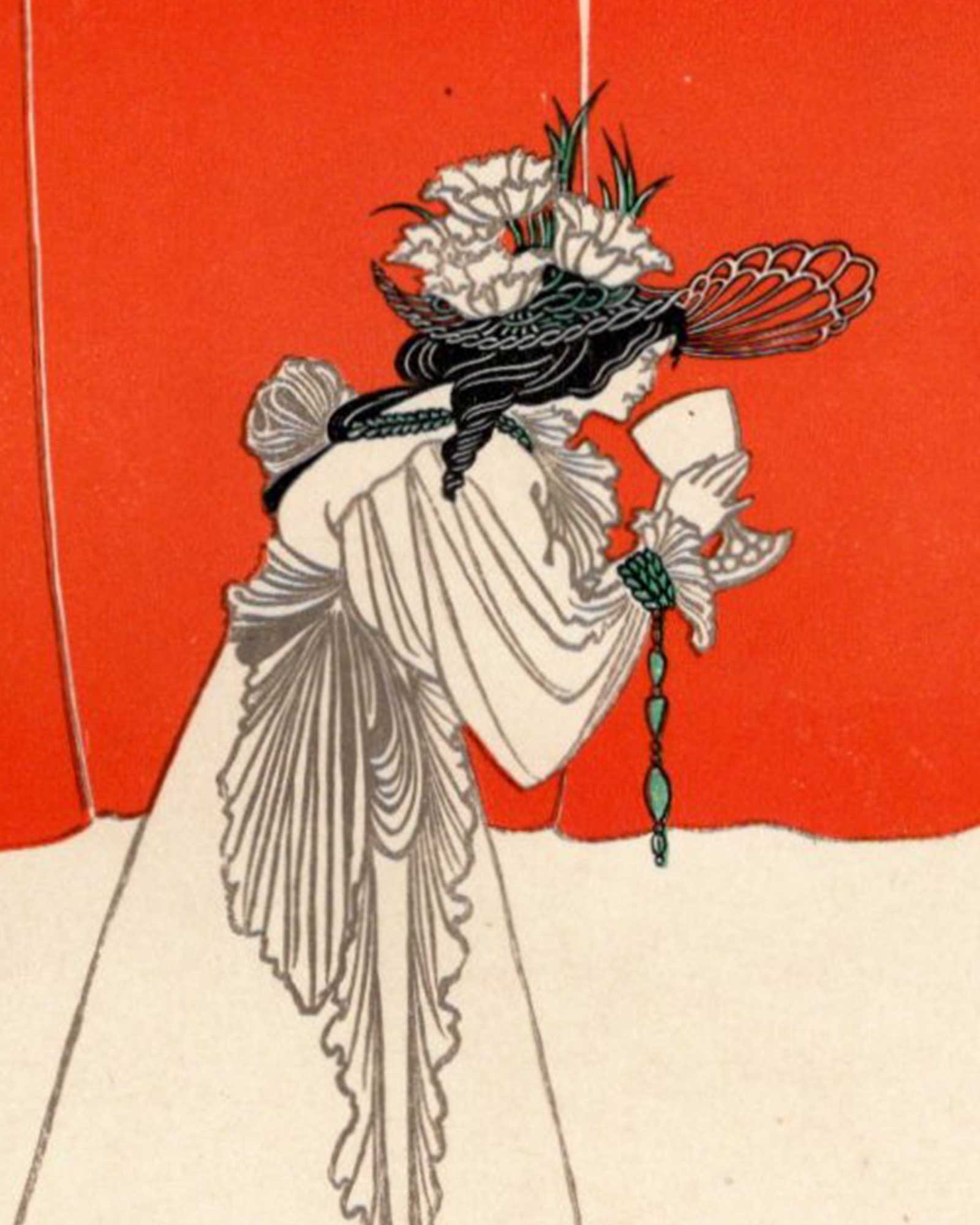 オーブリー・ビアズリー≪イゾルデ≫1899年初版