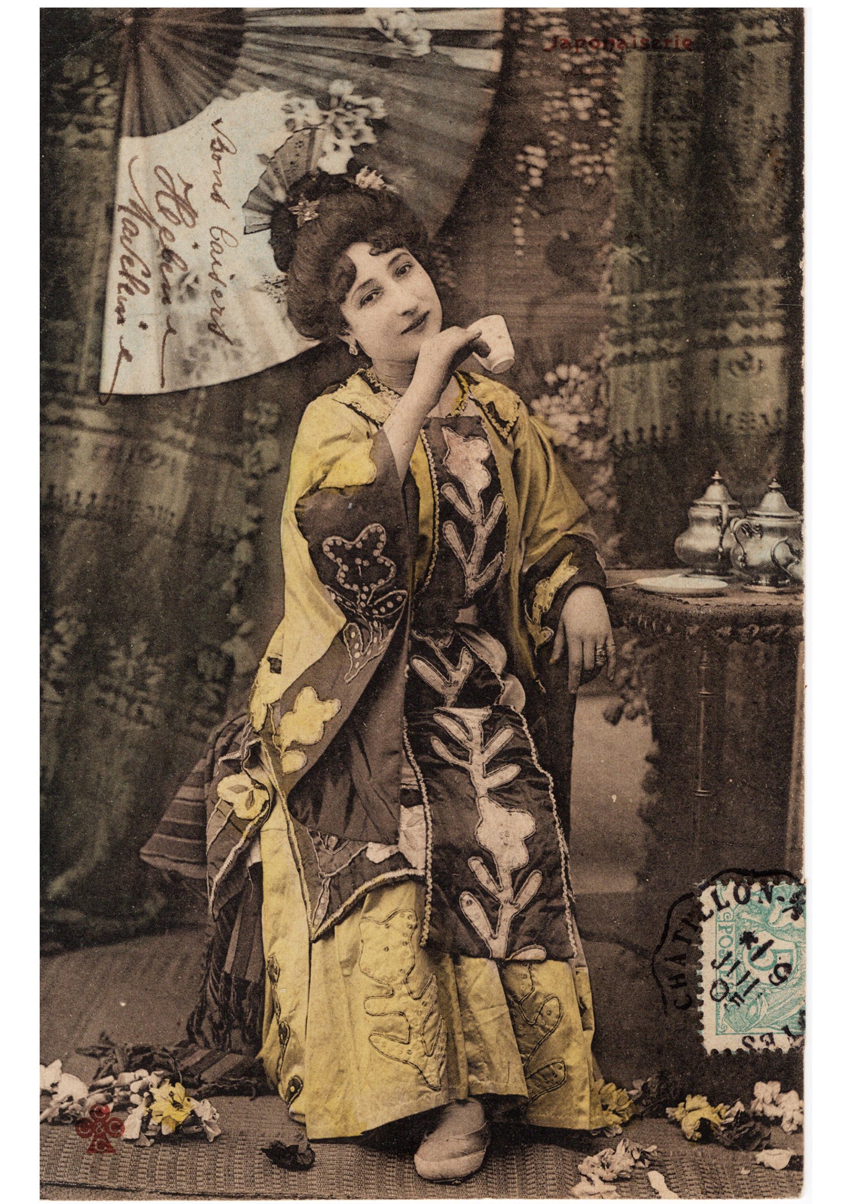 ≪ジャポネズリ≫ 1905年 写真絵はがき