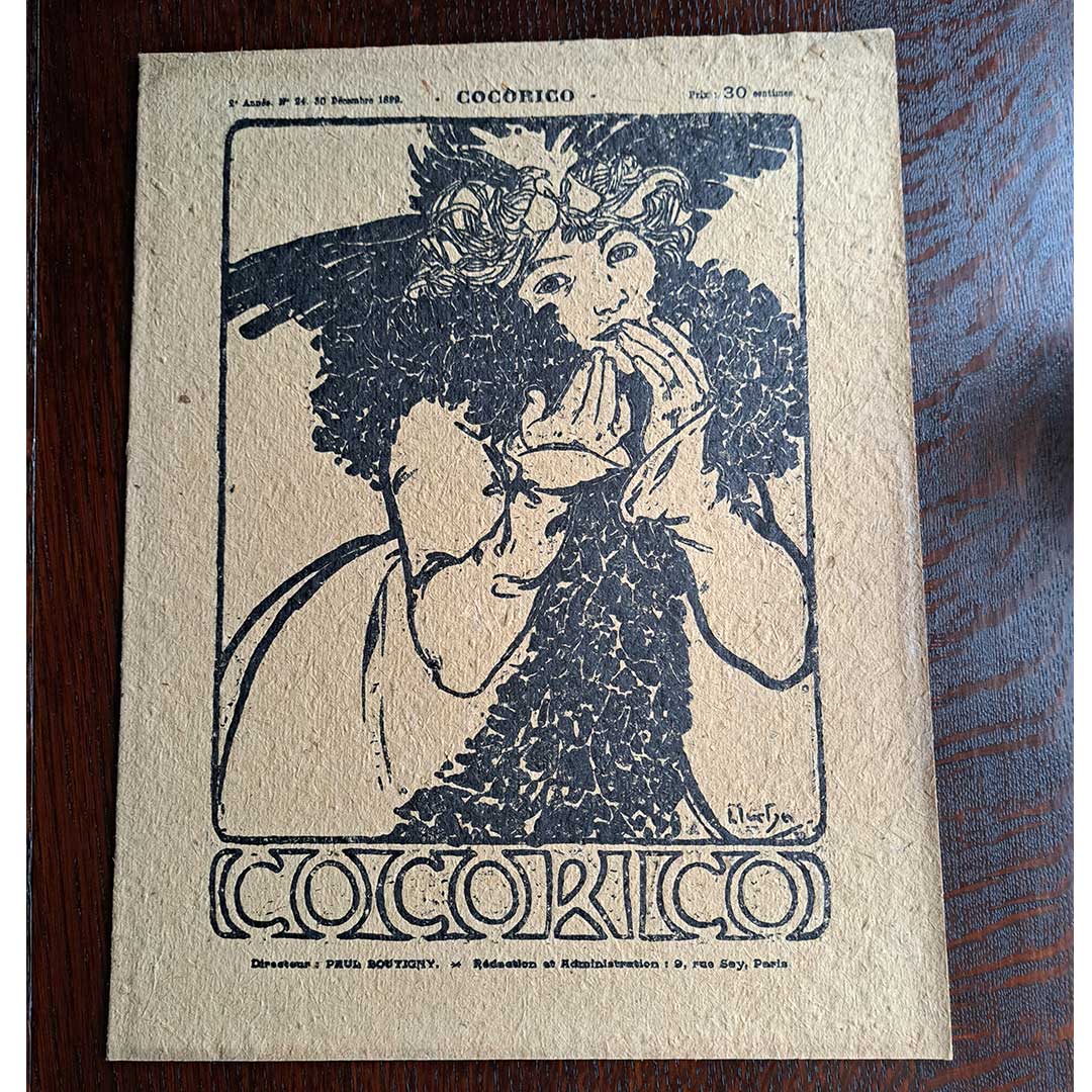 Alphonse Mucha "Cocorico No. 24"