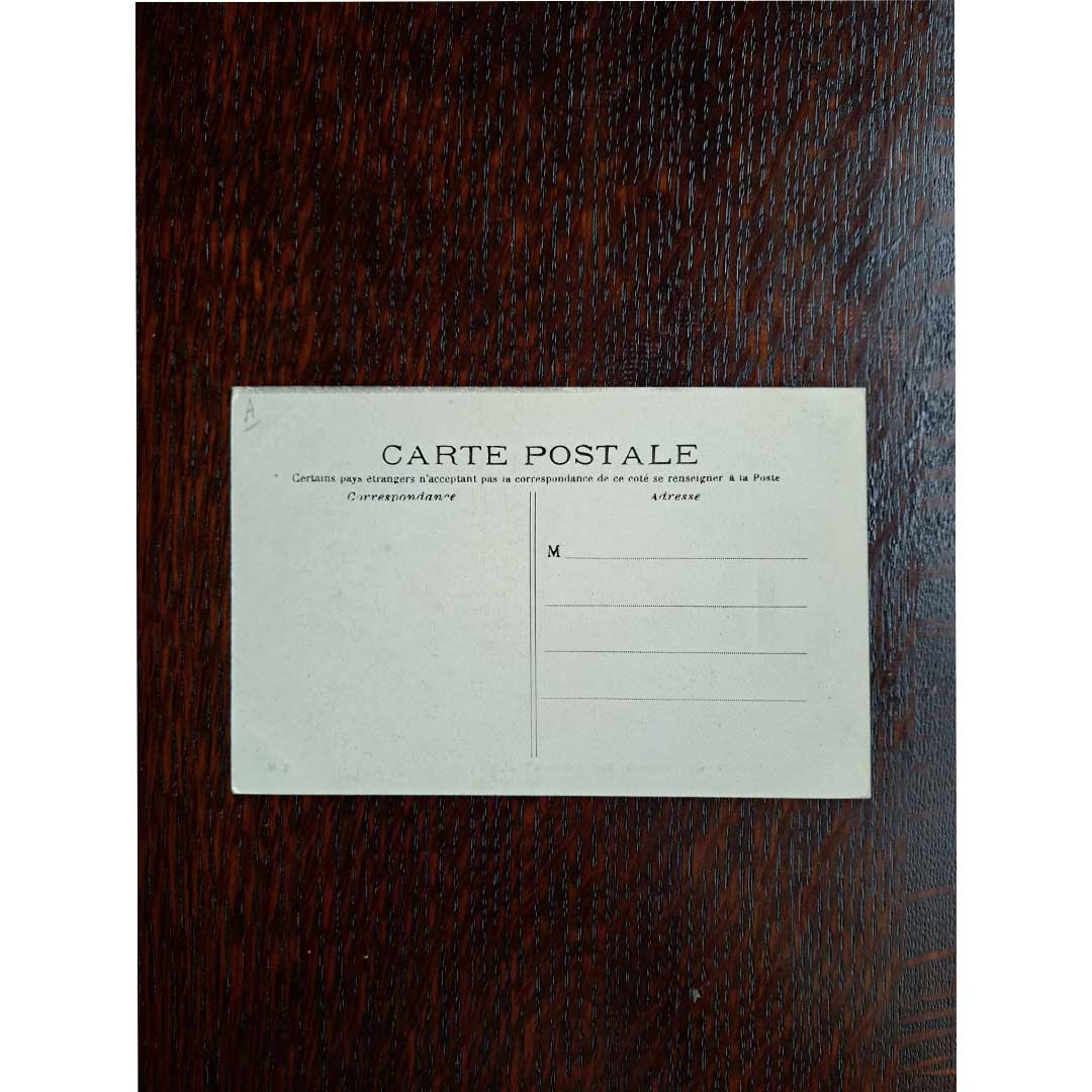 《パリ　モンマルトル　テルトル広場》｜ 1910年頃 アンティーク写真絵はがき