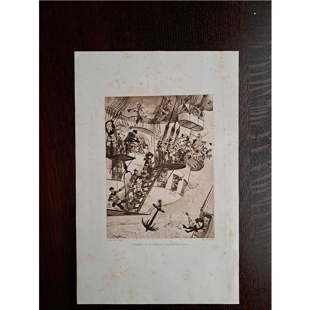 アルベール・ロビダ｜19世紀末ベル・エポックの未来都市とアンティーク