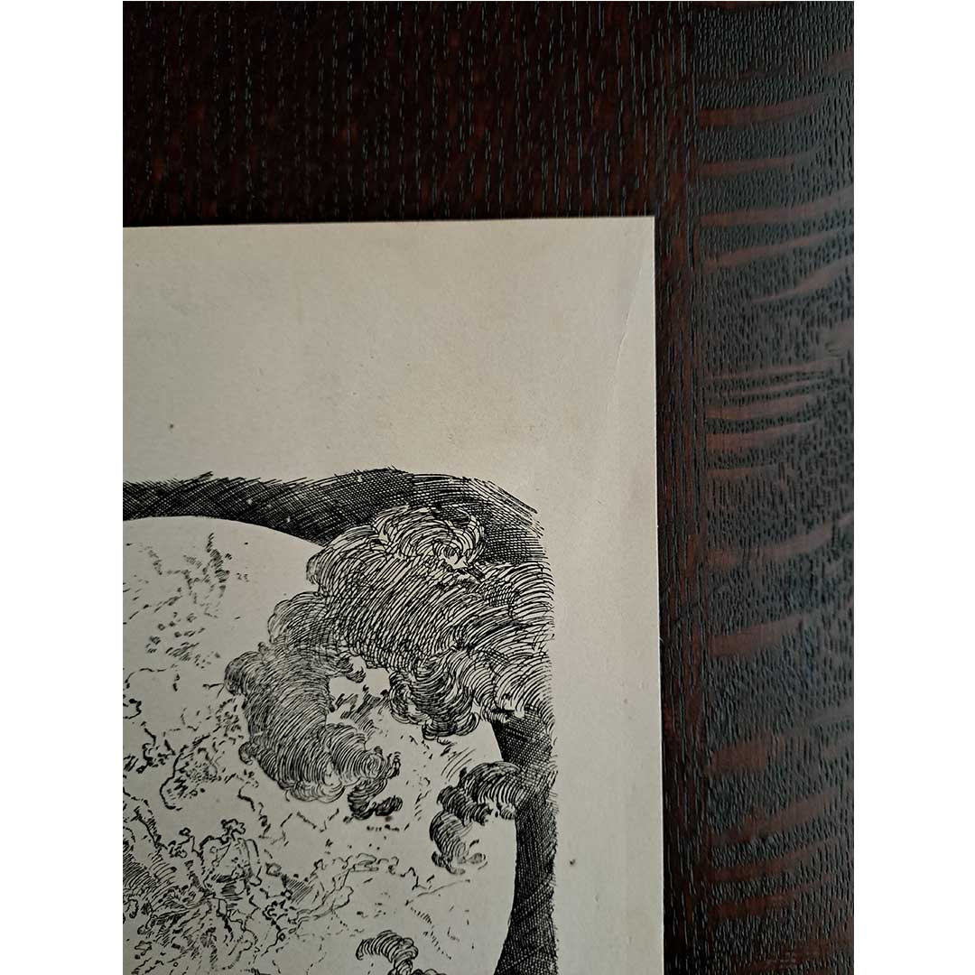 アルベール・ロビダ≪月へ≫『20世紀』