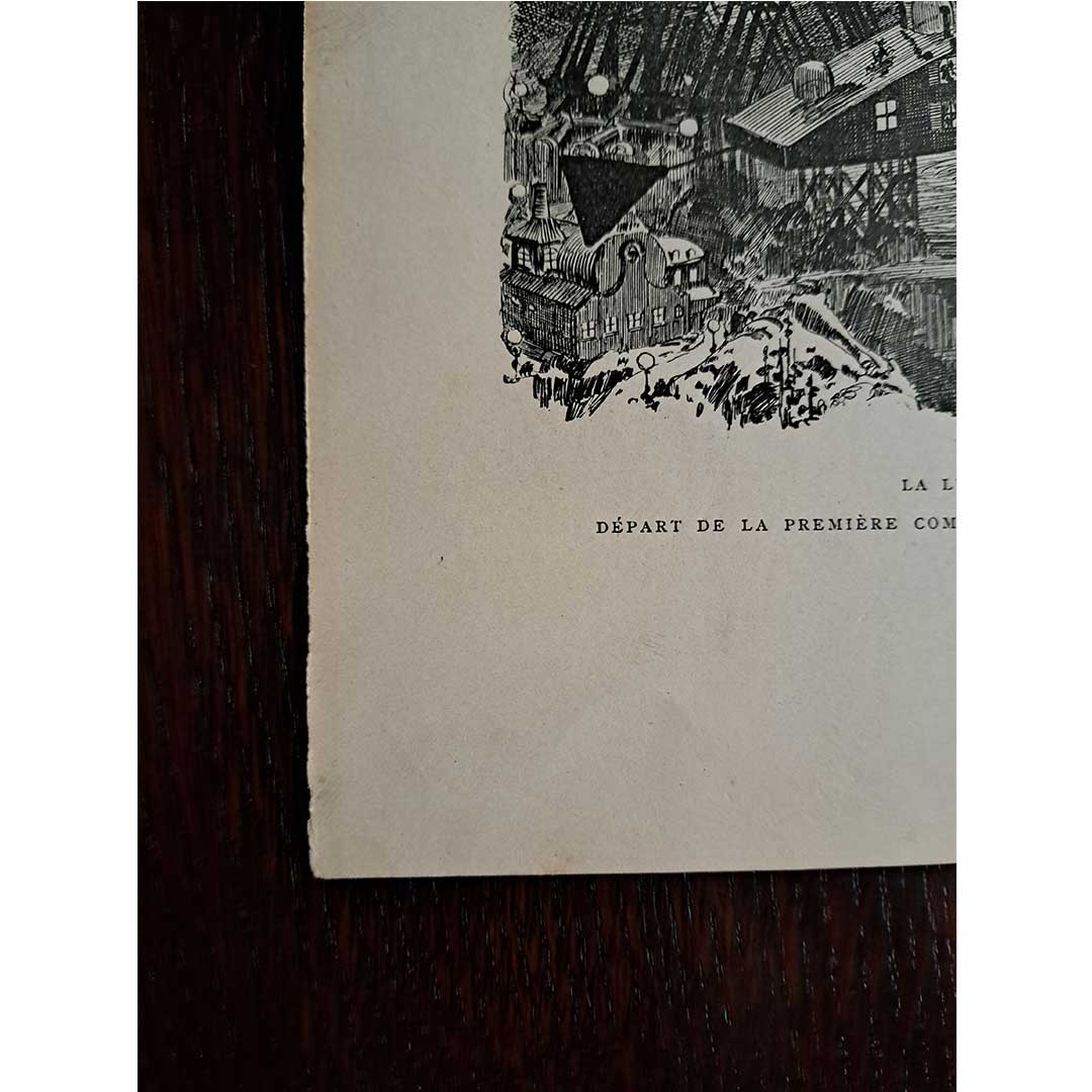 アルベール・ロビダ≪月へ≫『20世紀』