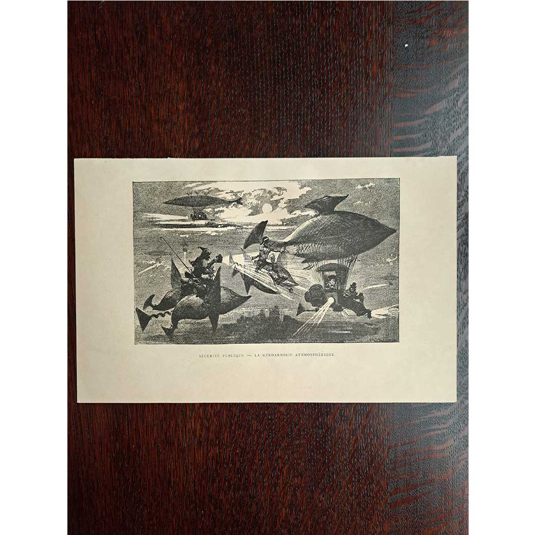 アルベール・ロビダ≪治安局 航空憲兵隊≫『20世紀』