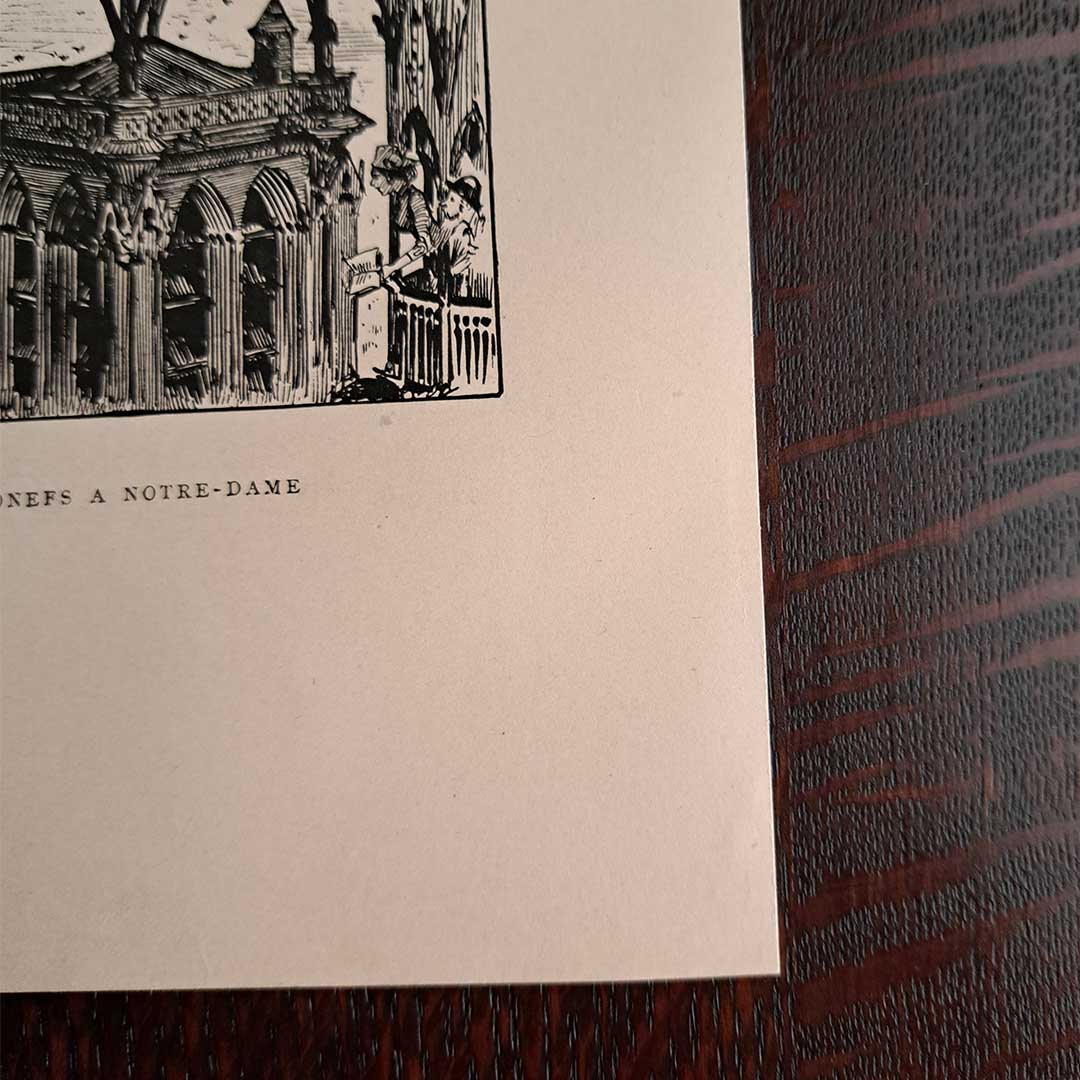 アルベール・ロビダ≪航空中央駅　ノートルダム寺院≫『20世紀』